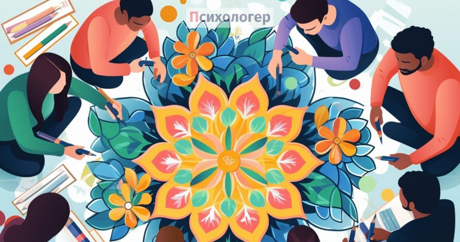 iak spilno manaliuvaty mandalu v hrupi